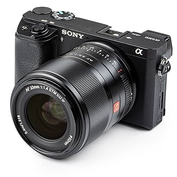 VILTOROX 33mm F1.4 Canon EF-M用 Viltrox EF-M 33mm f1.4 Autofocus APS-C Prime Lens with Dual